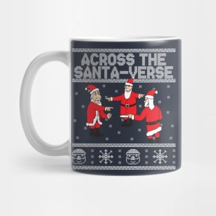 Across The Santa Verse Funny Santa Meme Ugly Christmas Mug